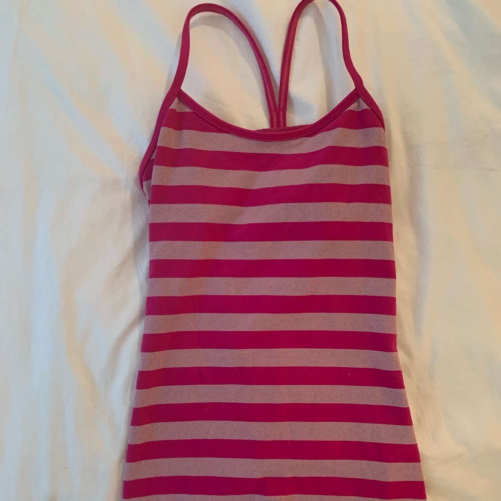 Striped Lululemon tank